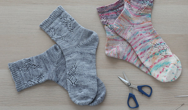 Knit the Fly Away Socks