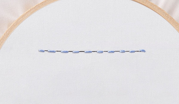 Embroidery 101:  How to Embroider a Running Stitch