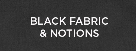 black quilt fabric
