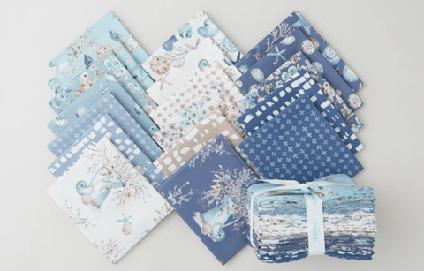 Blue Escape Coastal Fabric Collection