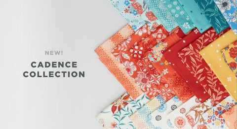 Browse the cadence fabric collection in yardage and precuts here.