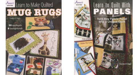 Carolyn S. Vagts how to quilt books, available here.