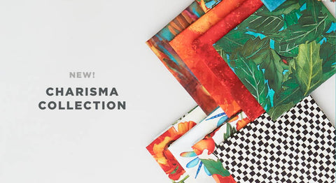 Shop the Charisma fabric collection from Northcott here.