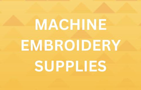 Browse our selection of machine embroidery supplies here.