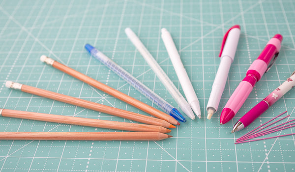 fabric marking pencils & erasers