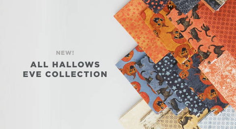 Shop the Clothworks All Hallow's Eve Fabric Collection by Sue Zipkin here.