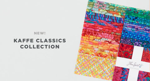 Shop the kaffe classics fabric collection here.