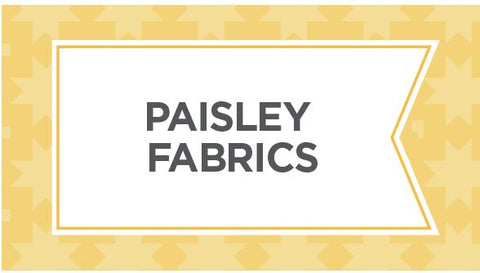 Shop our collection of paisley fabrics here.
