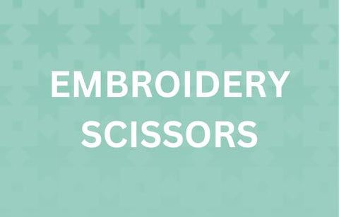 buy embroidery scissors in every shape and size here.