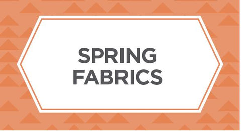 Shop our selection of spring fabrics and craft projects here.