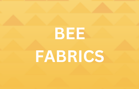 Shop our collection of bee fabrics here.