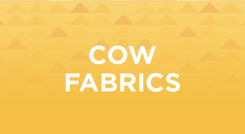 Shop our collection of cow fabrics here.