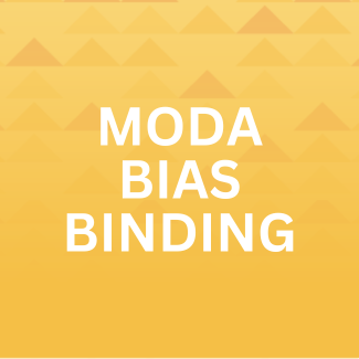 Finish quilts faster with premade bias binding in your fave colors of Moda Bella Solids!