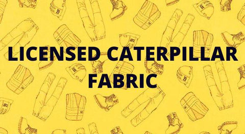 Licensed Caterpillar Fabric 