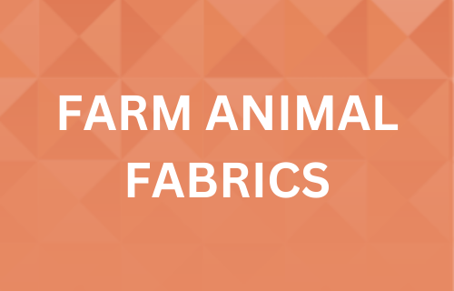 Shop farm animal fabrics here.