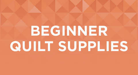 Shop our selection of beginner quilt supplies here.