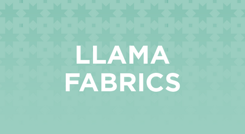 Shop our collection of llama quilt fabrics and patterns here.