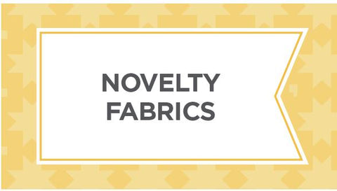 Shop our collection of fun novelty fabrics here.