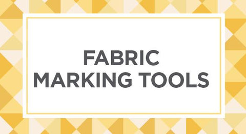 Browse our collection of fabric marking tools here.