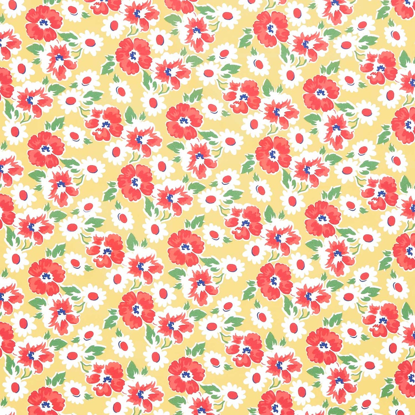 Garden Party (Windham) - Party Petals Yellow Yardage Primary Image