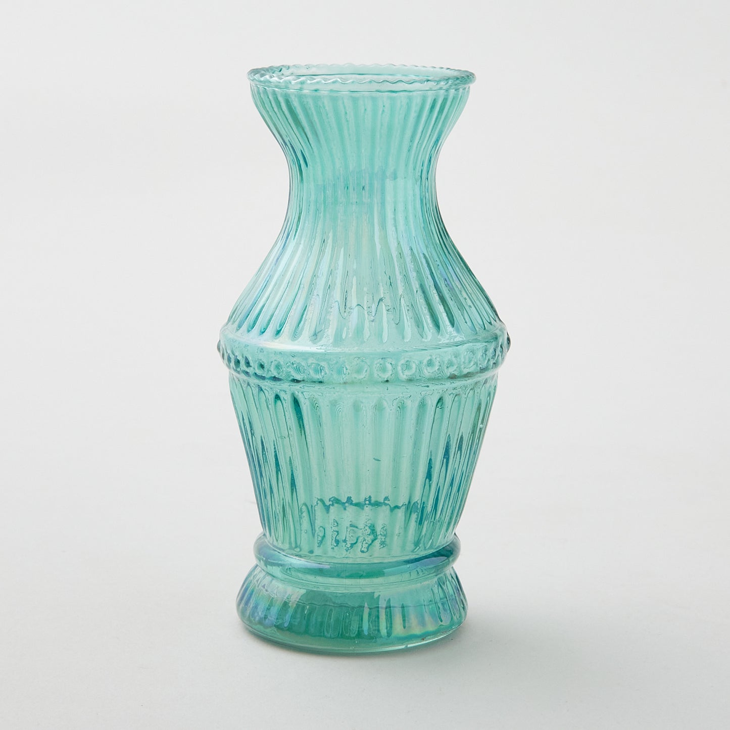 Debossed Glass Vases, Set of 4 Alternative View #2