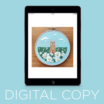 Digital Download - Happy Place Embroidery Pattern Primary Image