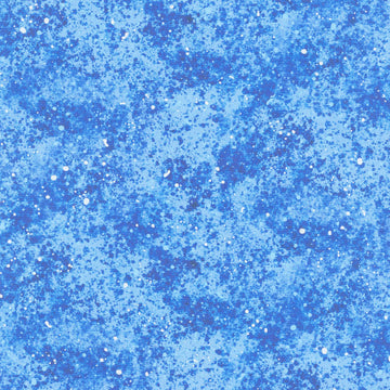 On Dragonfly Wings - Spatter Texture Blue Yardage Primary Image