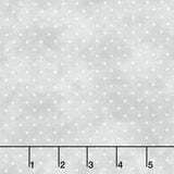 Playtime Flannel - Tiny Dot Grey Yardage Primary Image