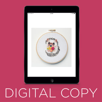 Digital Download - Hedgehog Embroidery Pattern Primary Image