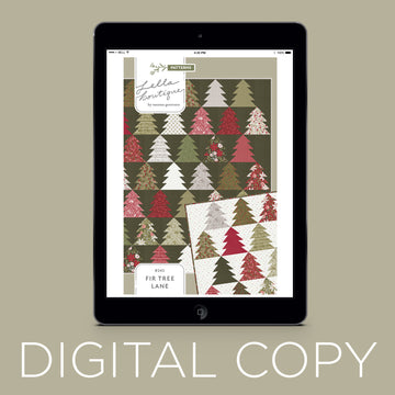 Digital Download - Fir Tree Lane Quilt Pattern