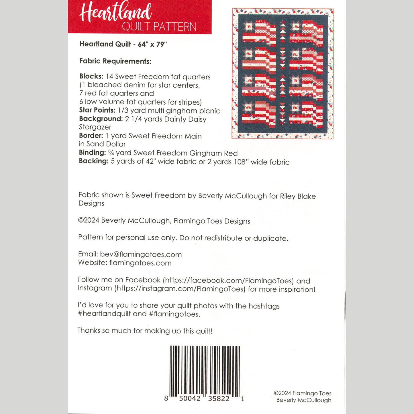 Heartland Quilt Kit Alternative View #3