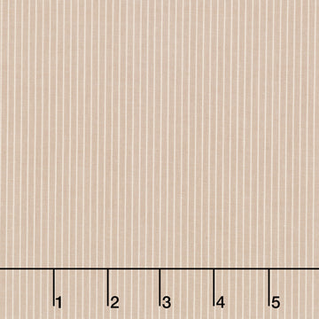 Creating Memories - Autumn - Woven Stripe Toffee Yardage Primary Image