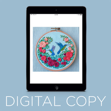 Digital Download - Summer Birds Embroidery Pattern Primary Image