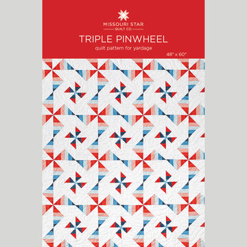 Triple Pinwheel Quilt Pattern by Missouri Star Primary Image