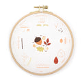 Autumn Embroidery Stitch Sampler Kit