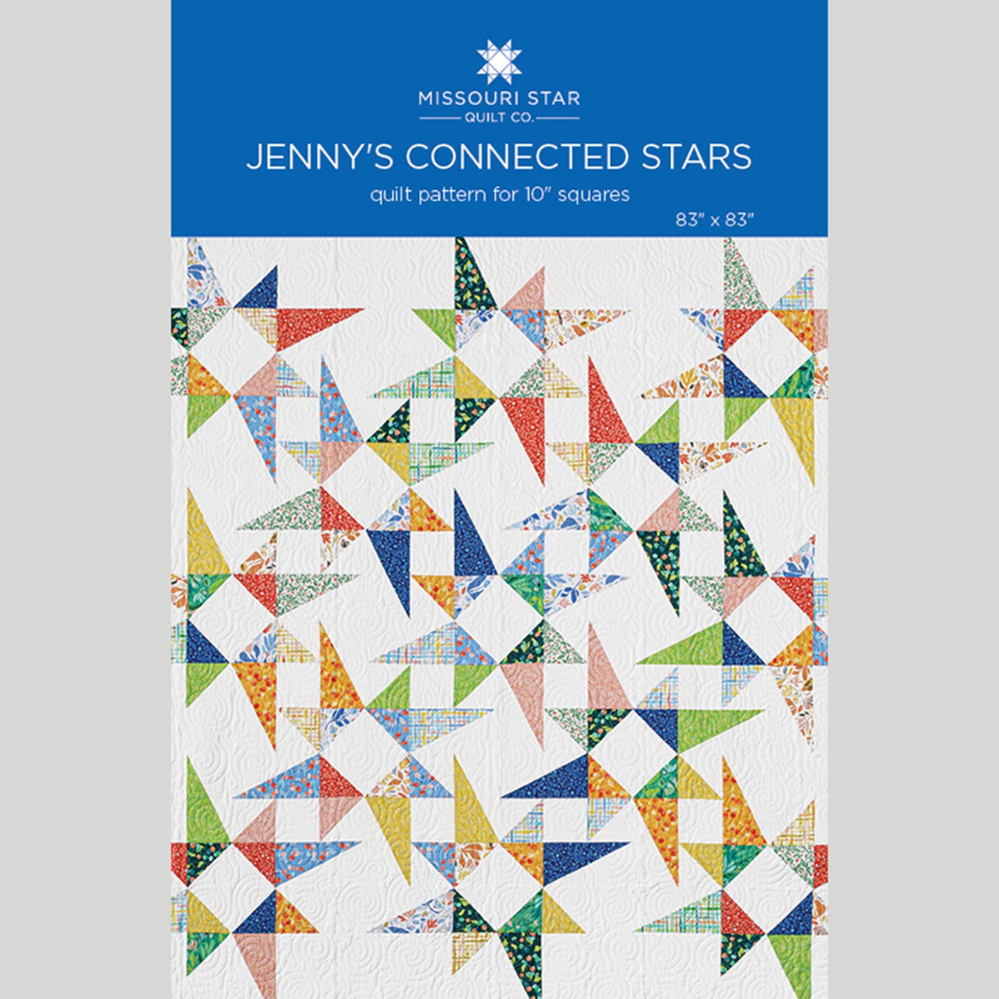 Jenny's Connected Stars Quilt Pattern by Missouri Star Primary Image