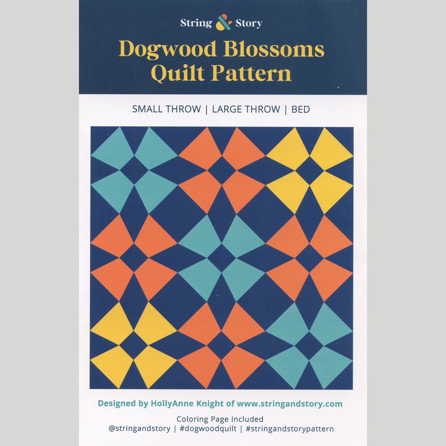 Dogwood Blossoms Quilt Pattern Primary Image