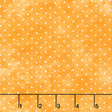 Playtime Flannel - Tiny Dot Orange Yardage Primary Image