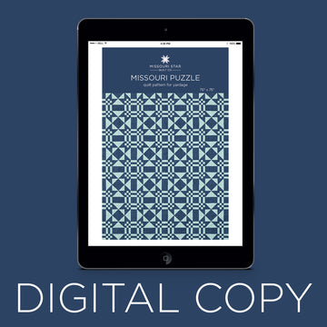 Digital Missouri Puzzle Quilt Pattern by Missouri Star Primary Image