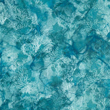 Sea Breeze - Coral Teal Yardage Primary Image