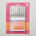 Pigma Micron 05 Pen .45mm 8 Color Set