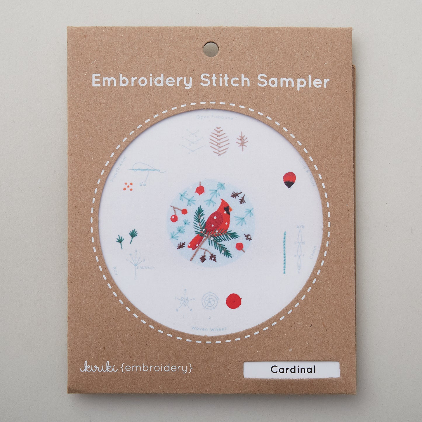 Cardinal Embroidery Stitch Sampler Kit Alternative View #2