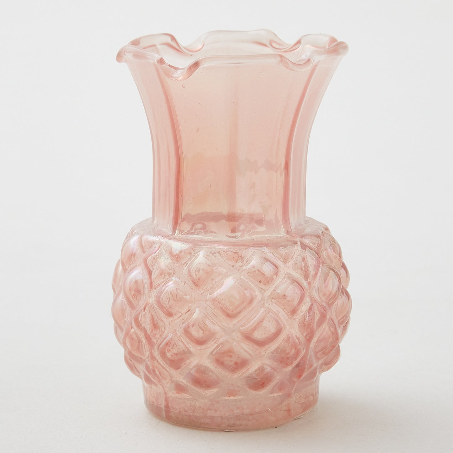 Debossed Glass Vases, Set of 4 Alternative View #4