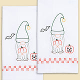 Halloween Gnome Embroidery Hand Towel Set Primary Image