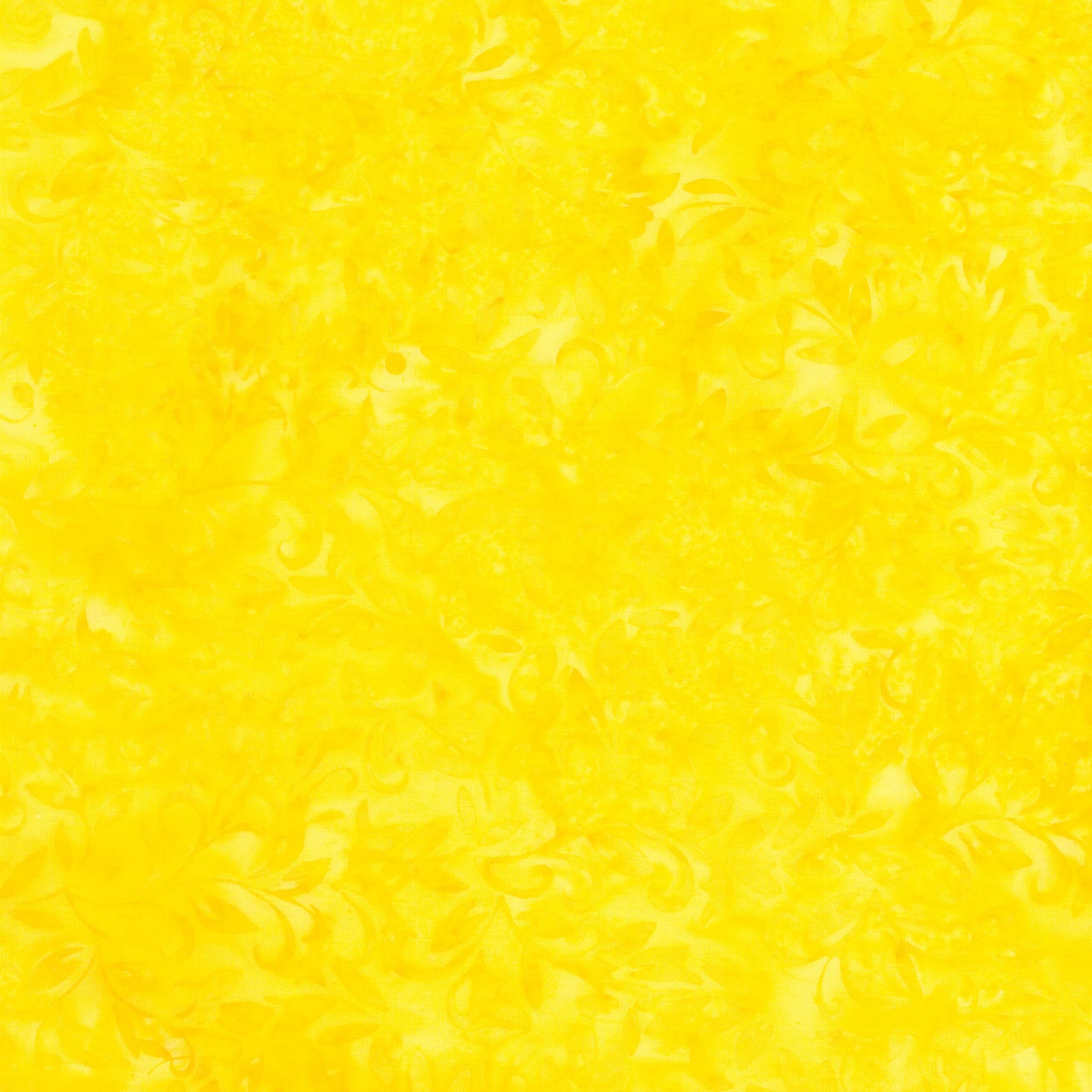 Summertime Batiks - Vine Yellow Lemonade Yardage Primary Image