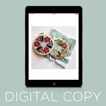 Digital Download - Floral Flourish Embroidery Pattern Primary Image