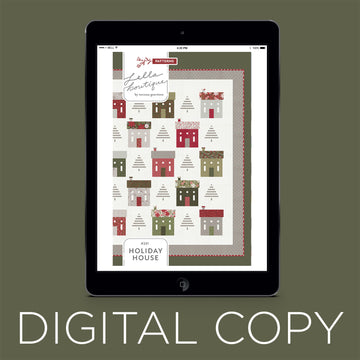 Digital Download - Holiday House Quilt Pattern