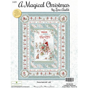 A Magical Christmas Throw Free Quilt Pattern
