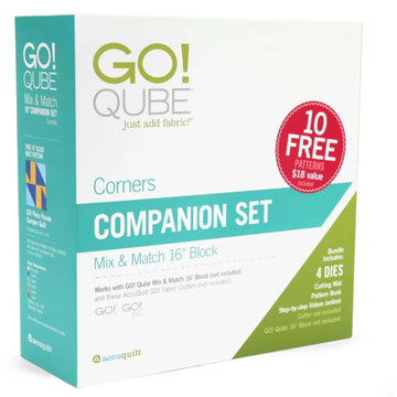 AccuQuilt GO! Qube 16" Companion Set-Corners