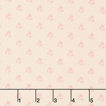 Laundry Line - Horse Cream Yardage